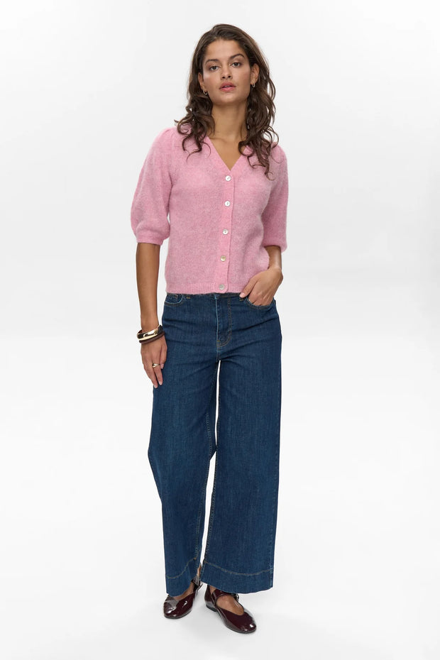Numph Nulana Cardigan - Orchid Smoke