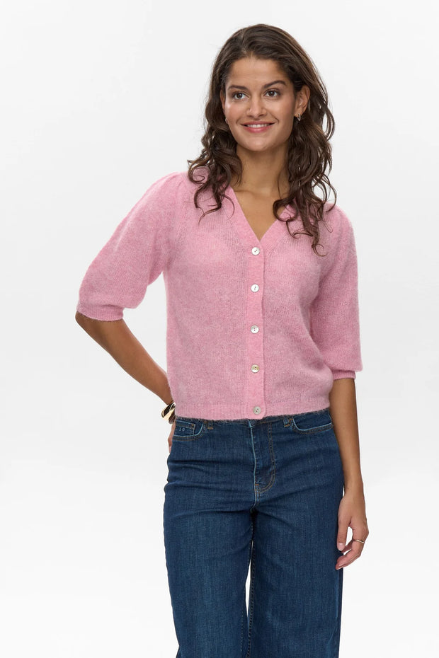Numph Nulana Cardigan - Orchid Smoke
