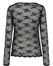 Numph Nunatalia Blouse - Caviar