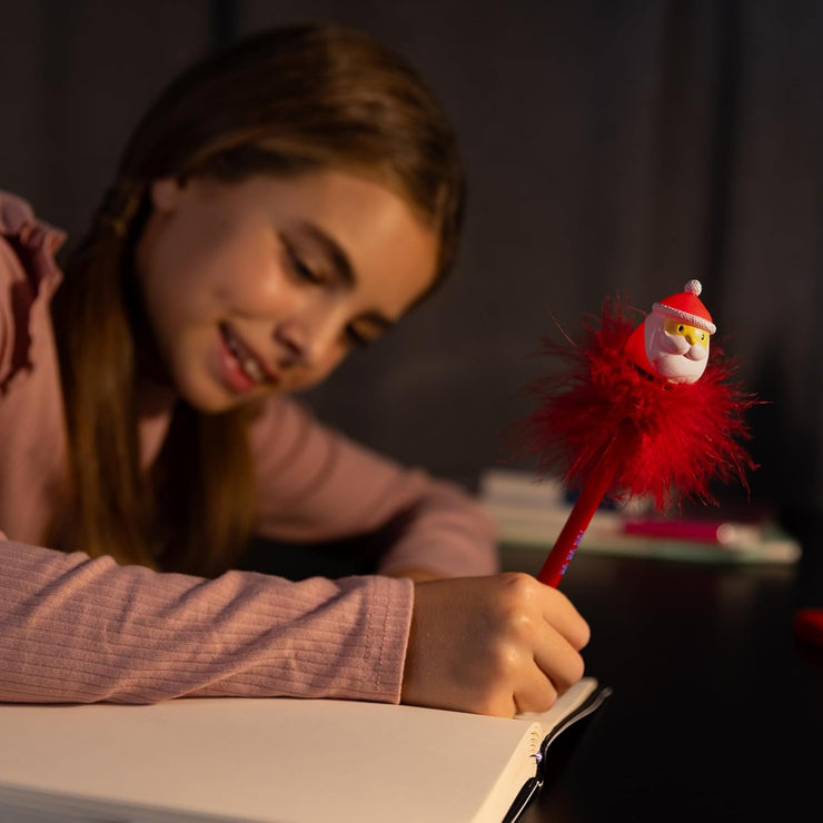 Legami Writing is Magic Light-Up Gel Pen - Santa Claus