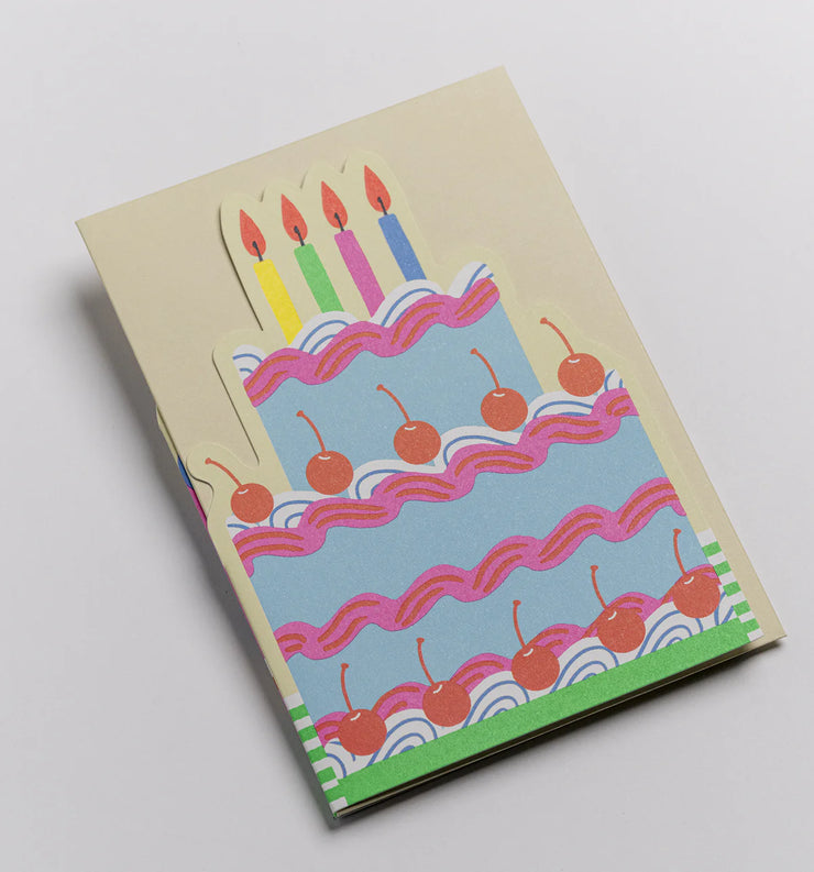 Cake & Jelly Fold Out Concertina Card