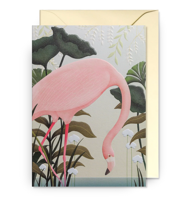 Carrie May Flamingo Card