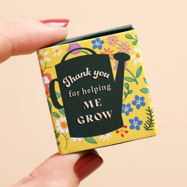 Tiny Matchbox Ceramic Tokens - Flower Pot