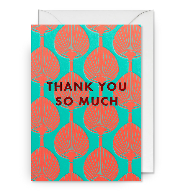 Kabuki Thank You So Much Card
