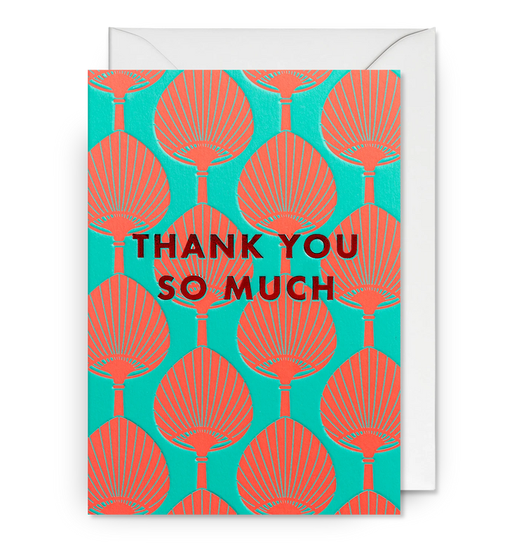 Kabuki Thank You So Much Card