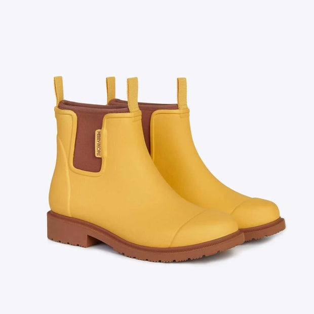 Merry People Bobbi Wellington Boot - Yellow Sunflower