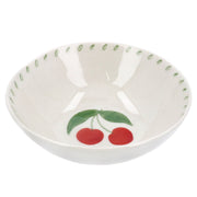 Stoneware Bowl - Cherries