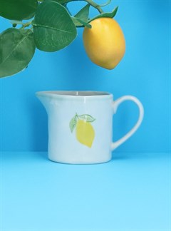 Stoneware Mini Jug - Lemons