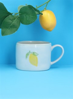 Stoneware Mug - Lemon