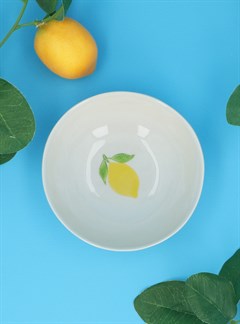 Stoneware Bowl - Lemons