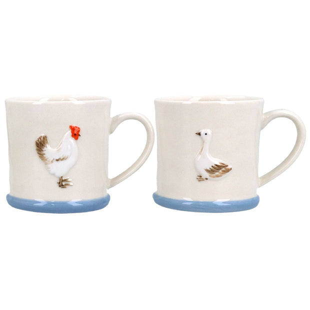 Stoneware Mini Mug - Hen