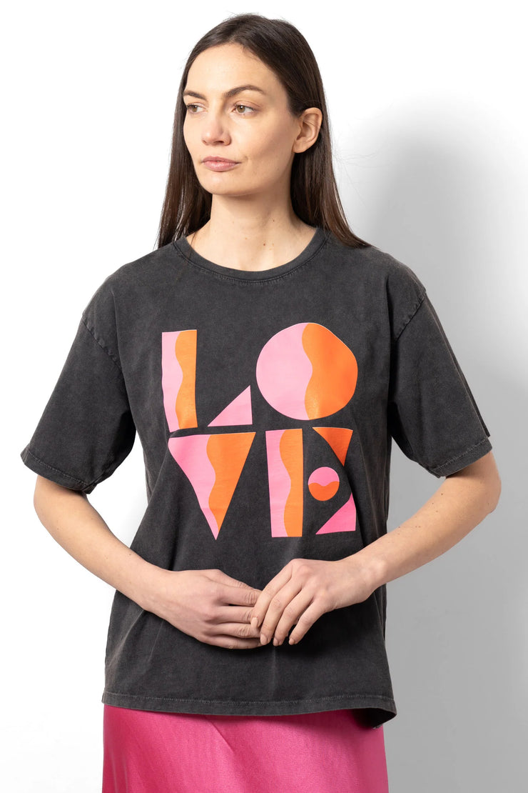 Love Slogan T-Shirt