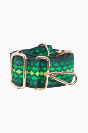 Hayden Woven Bag Strap - Green or Red