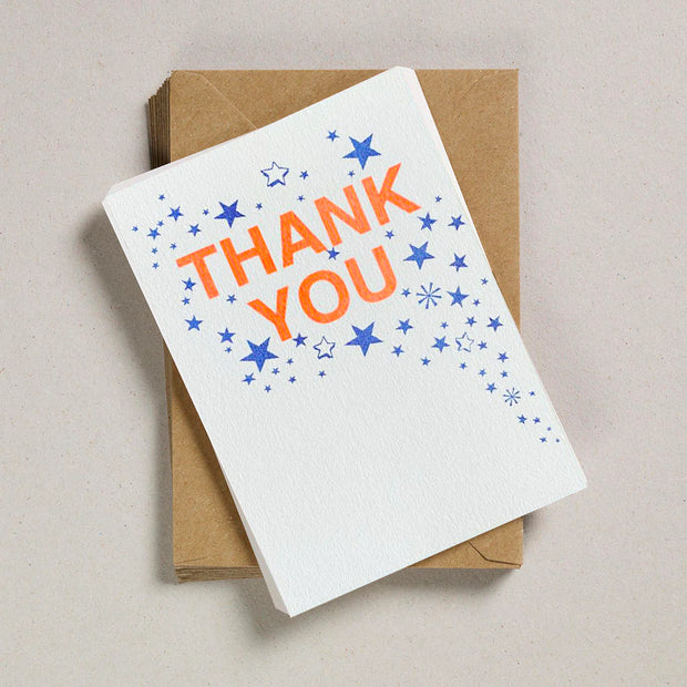 Petra Boase Thank You Postcards Starburst - Set of 12