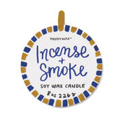 Ceramic Candle - Incense & Smoke