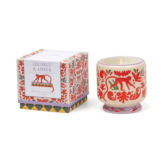 A Dopo Ceramic Candle - Jungle, Coconut & Amber