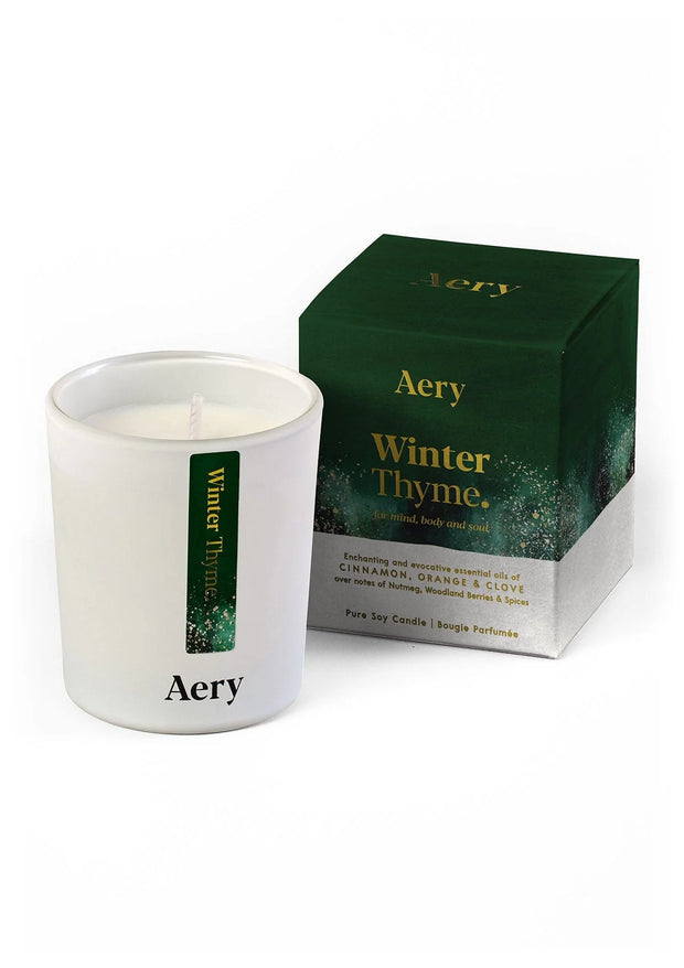 Aery Mini Votive Candle - Winter Thyme