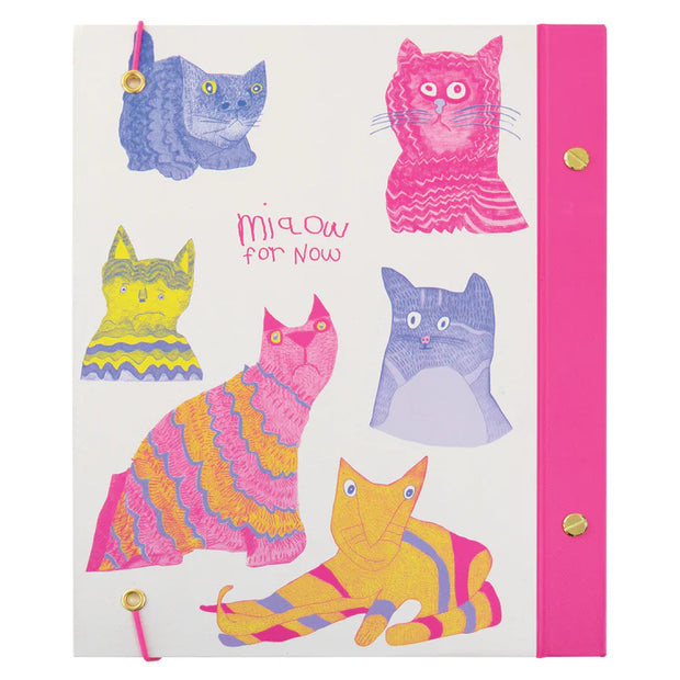 Arthouse Unlimited Hardback Journal - Miaow For Now