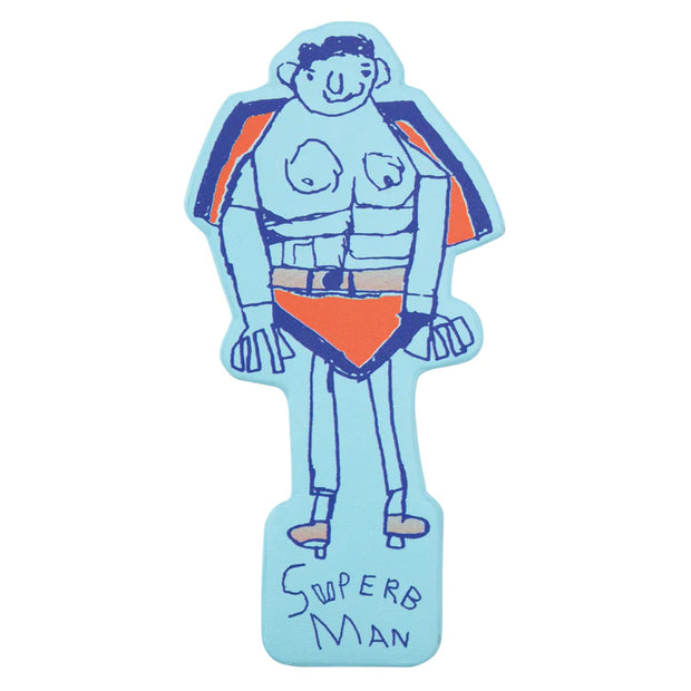 Arthouse Unlimited Recycled Bookmark - Superb Man
