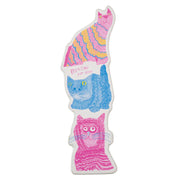 Arthouse Unlimited Recycled Bookmark - Miaow For Now