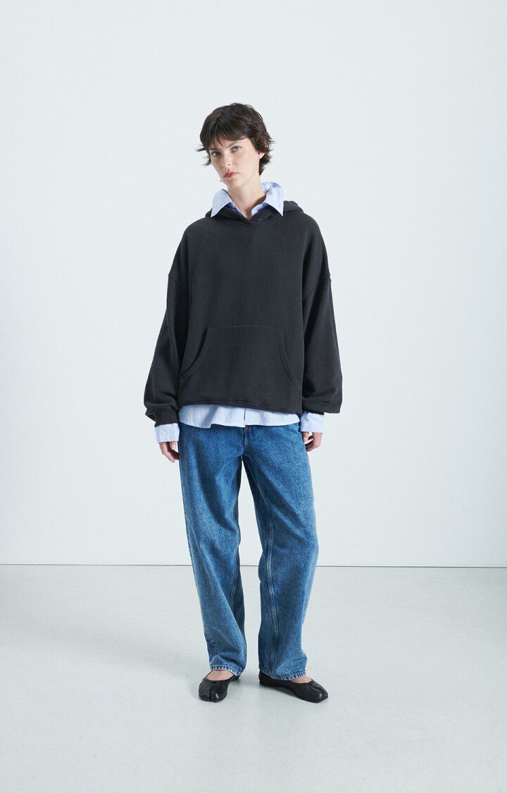 American Vintage Atubay Hoodie in Darkness