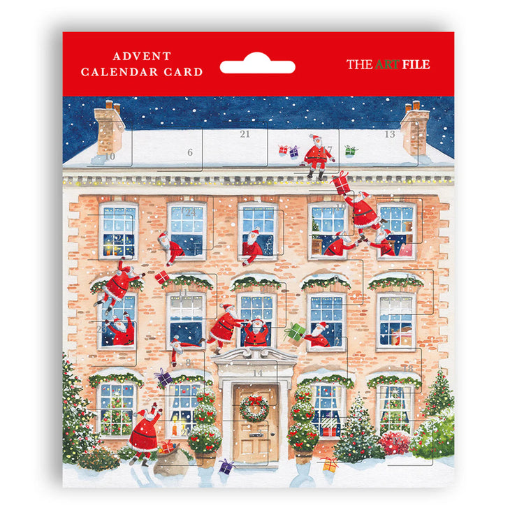 Advent Calendar Card - Santa's Delivery