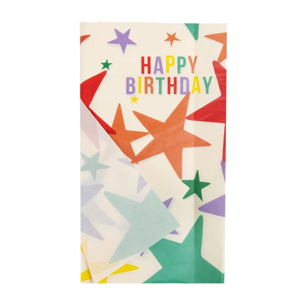 Birthday Brights Happy Birthday Star Tissue Paper