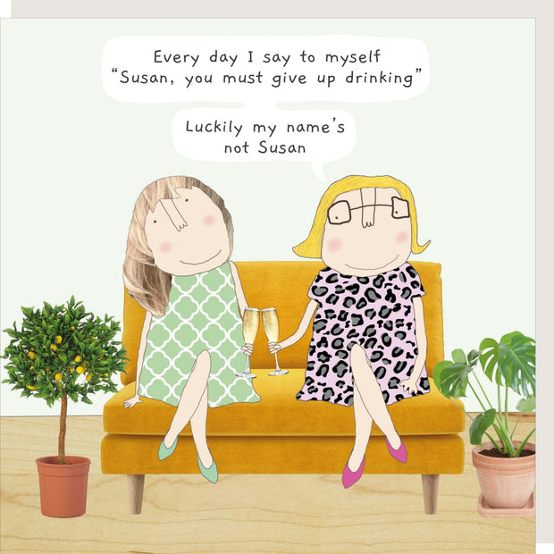 Rosie Made A Thing Not Susan Card