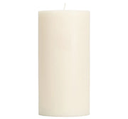 British Colour Standard Eco Wax Pillar Candle - Pearl White