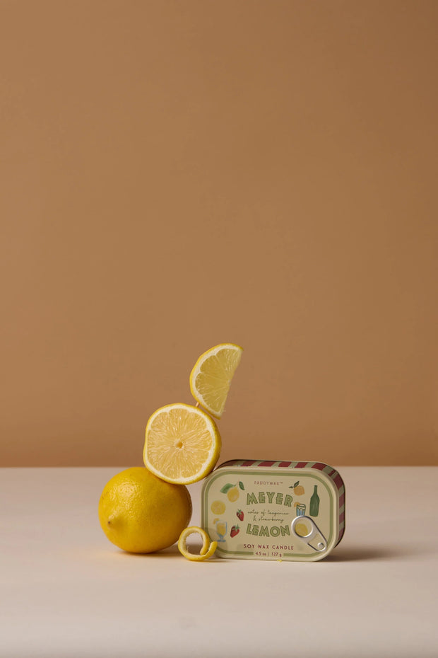 Bistro Tin Candle - Meyer Lemon