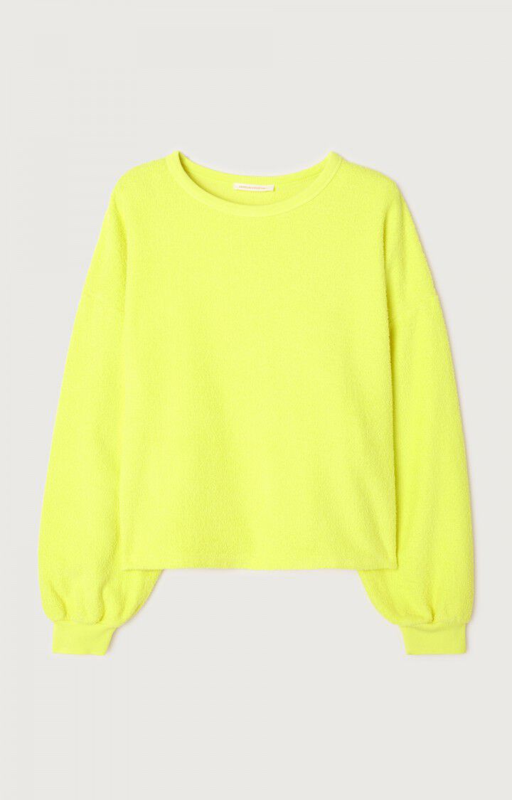 American Vintage Bobypark Sweatshirt - Neon Yellow