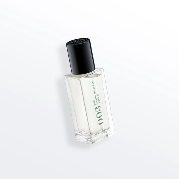 Bon Parfumeur 15ml Perfume 003 - Yuzu, Violet Leaves and Vetiver
