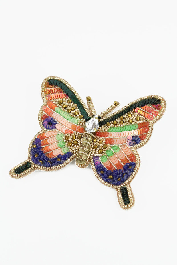 My Doris Jewelled Butterfly Brooch