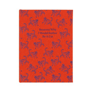 Bookstyle Notepad - Reasons I Would Rather Be A Cat