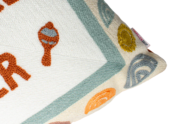 Rectangle Needlepoint Cushion - Nobody Puts Baby in the Corner