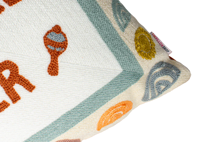 Rectangle Needlepoint Cushion - Nobody Puts Baby in the Corner