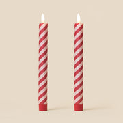 Tinkalink Fabric Wrapped LED Candles x 2 - Barley Twist