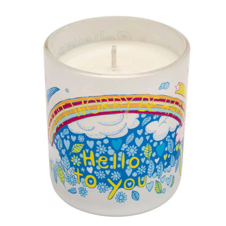 Arthouse Unlimited Plant Wax Candle - Be Happy