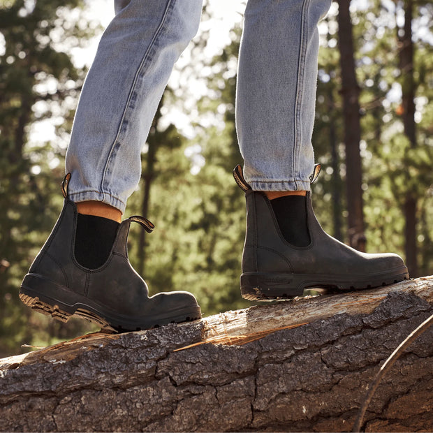 Blundstone Boots Classic Series - 587 Rustic Black Leather