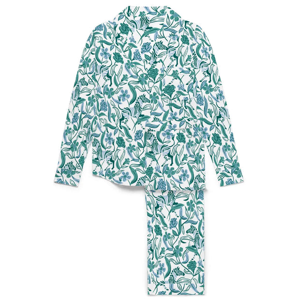 Myza Pyjama Set - Long Sleeve Trouser Boho Zebra
