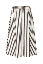 Lollys Laundry Bristol Midi Skirt in Stripes