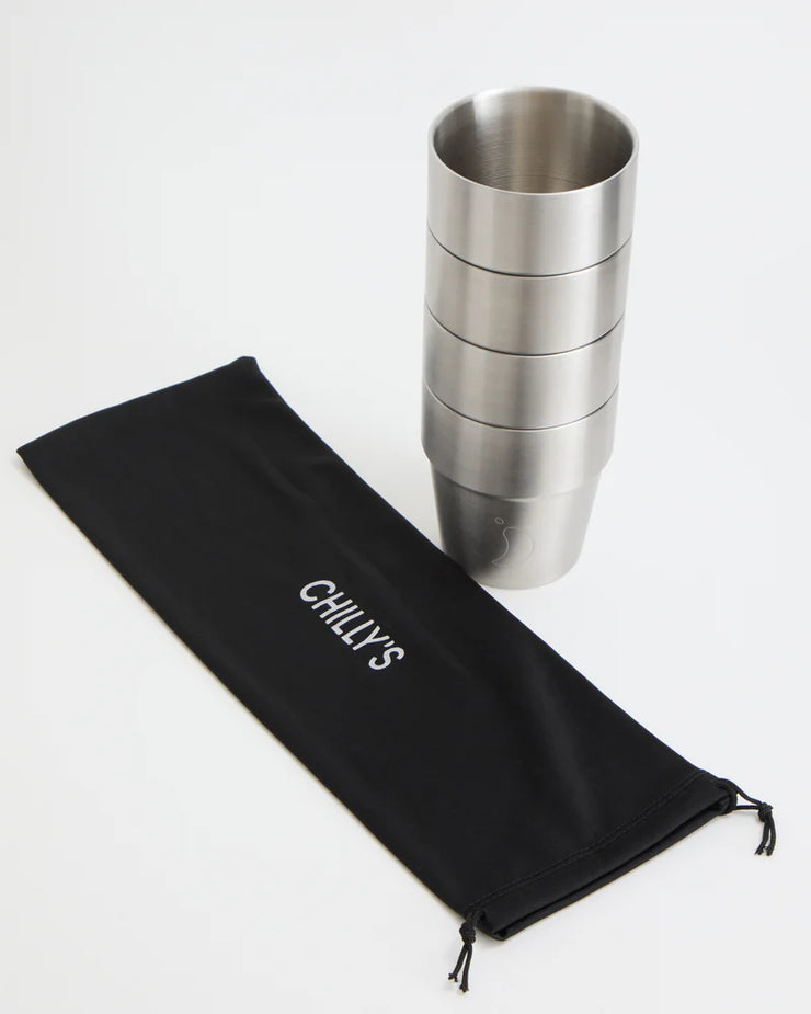 Chilly's Stackable Cups Set of 4