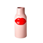 Pink Ceramic Lips Vase - Large