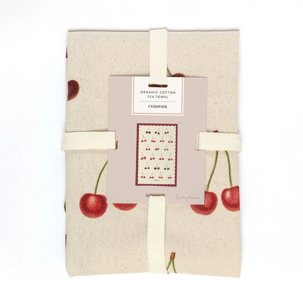 Roomytown Tea Towel - Cherries