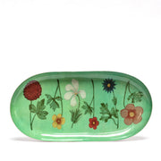 Roomytown Oval Enamel Tray - Festival Of Flowers