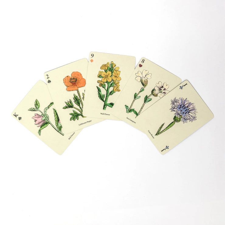 Roomytown Playing Cards - Wildflowers