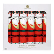 Christmas Crackers Box of 6 - Fun Santa