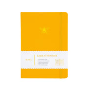 Yop & Tom Lined Notebook - Yellow Bee