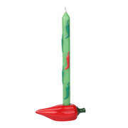 Ceramic Candle Holder - Chilli