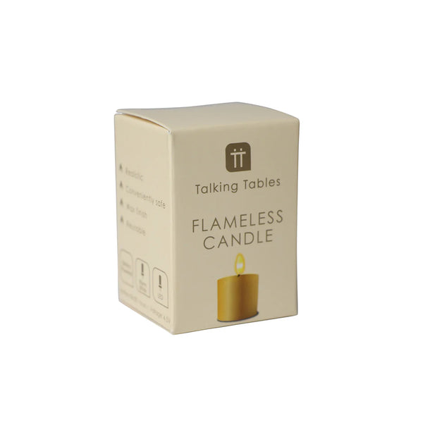 Talking Table LED Tealight - Gold